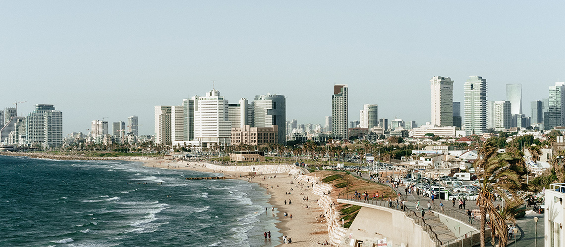 Blick auf Tel Aviv